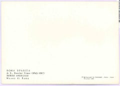 Borgo Angelico, Rome Vintage Postcard, Modern Style, 1980s, Unframed