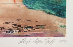 Bouquet, Modern Lithograph by Lloyd Lozes Goff