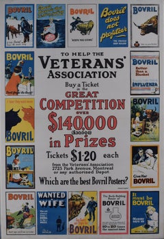 Bovril Vintage poster - Which are the Best Canadian Veterans Association