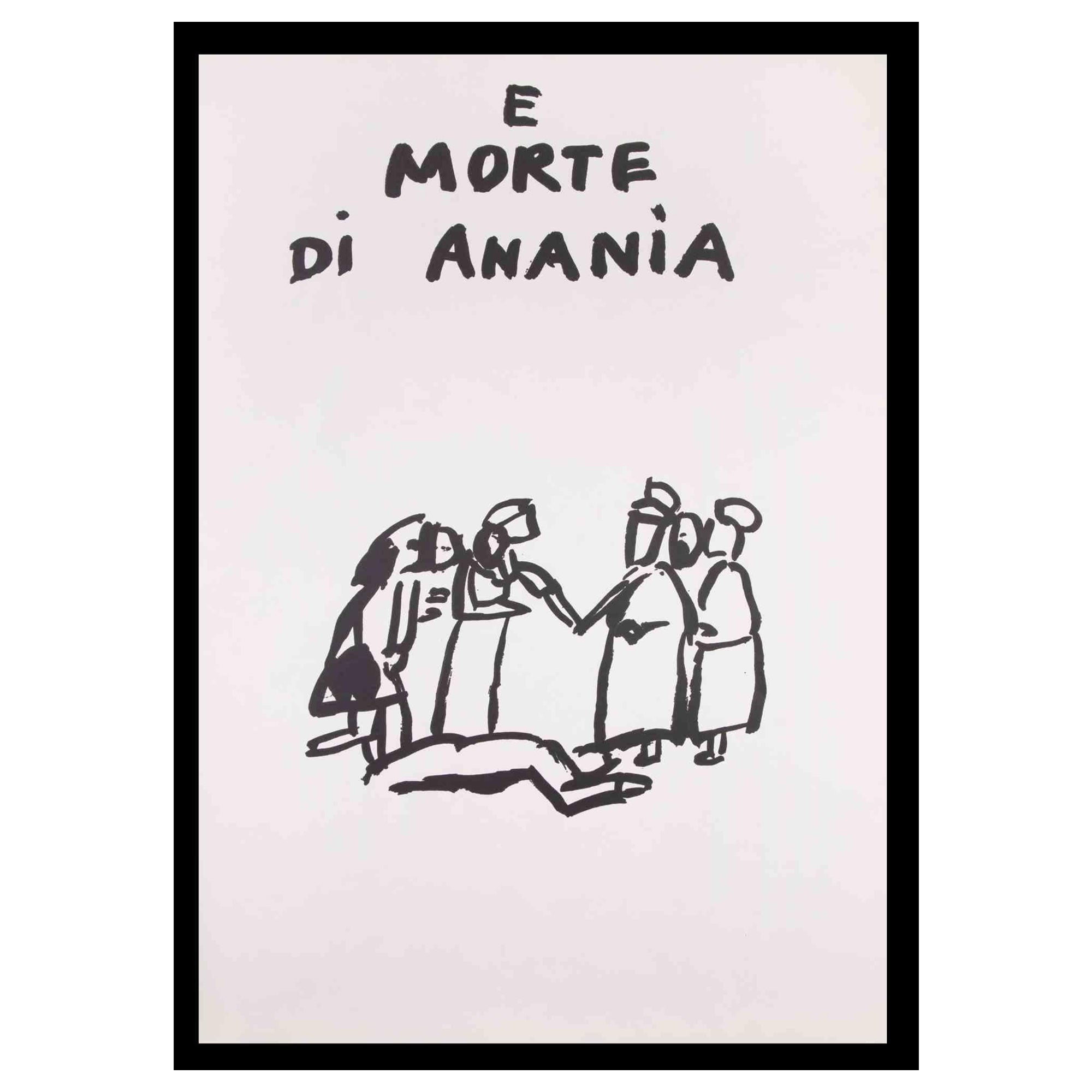 Bread and Puppet - Offset vintage par différents artistes  - 1970s