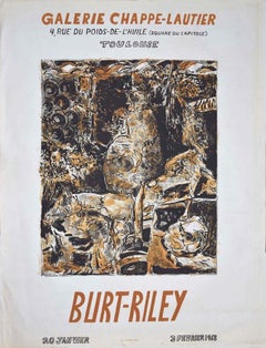 Burt-Riley Poster - Retro Offset Print - 1968