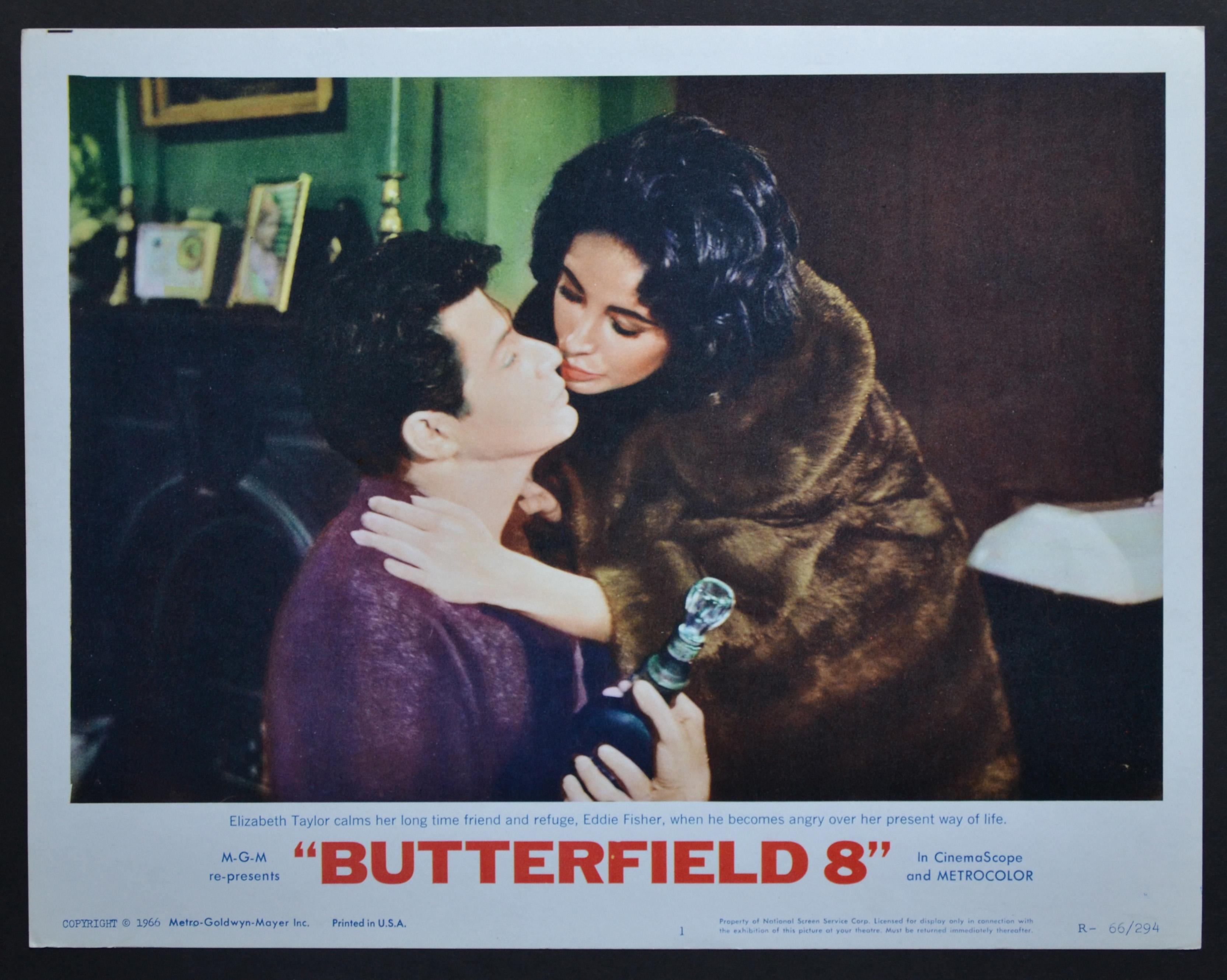 Unknown Interior Print - „BUTTERFIELD 8“ Original American Lobby Card of the Movie, USA 1960.