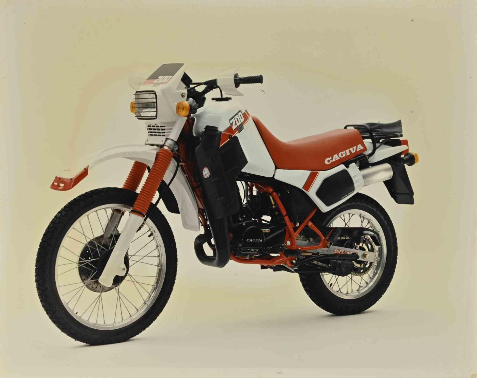 Moto Cagiva - Set di stampe offset d'epoca - Anni '80 in vendita 6