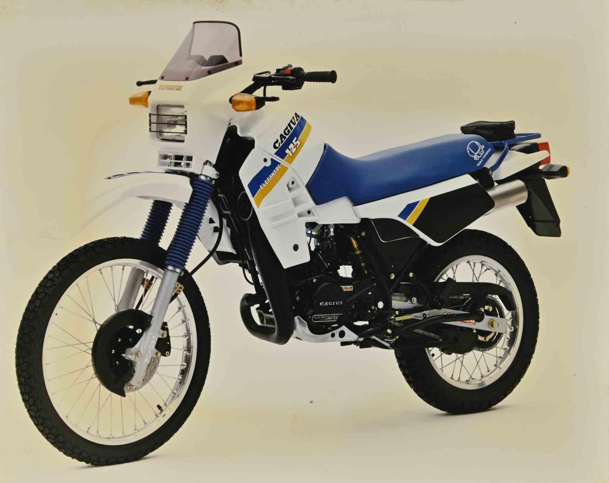 Moto Cagiva - Set di stampe offset d'epoca - Anni '80 in vendita 7