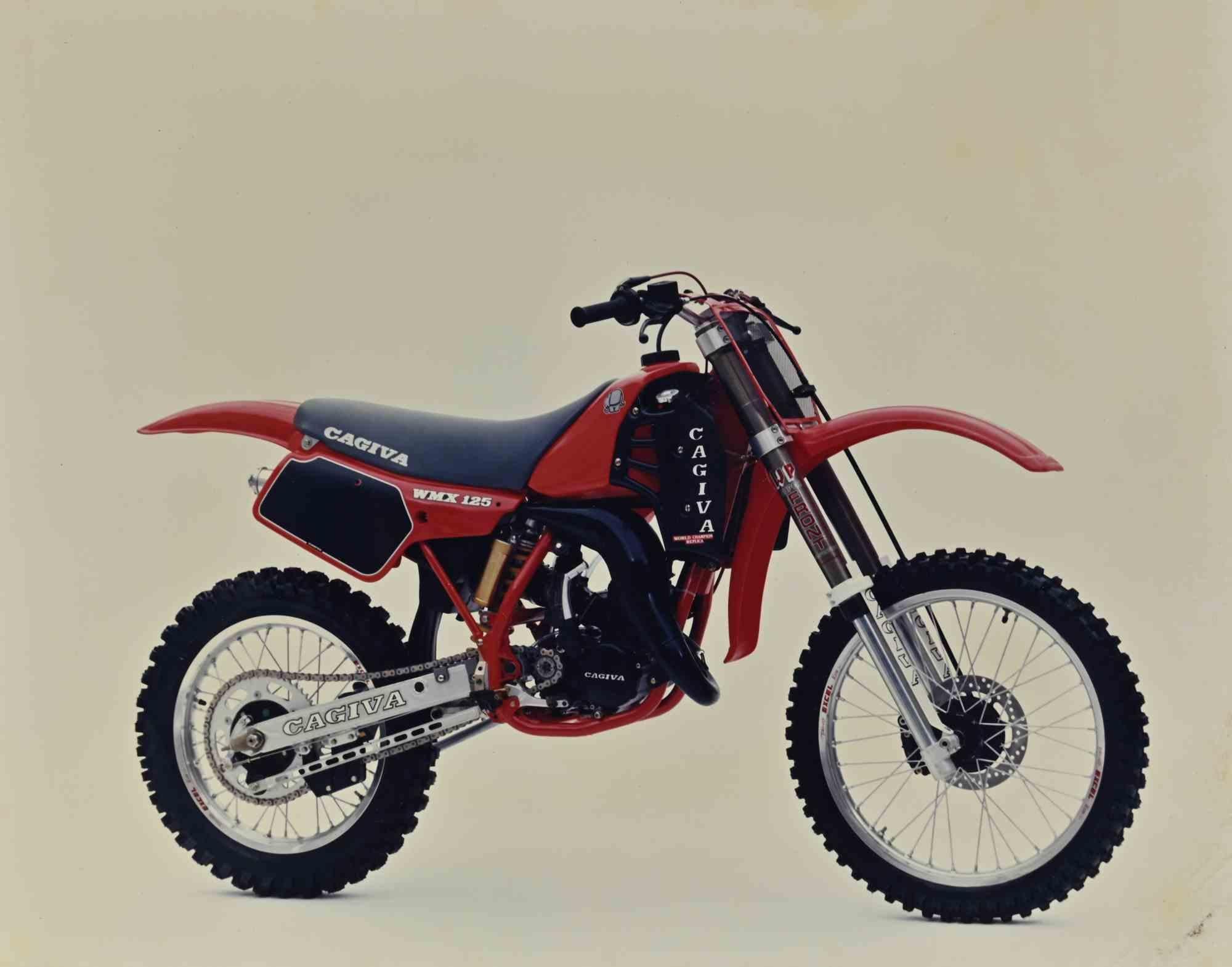 Moto Cagiva - Set di stampe offset d'epoca - Anni '80 in vendita 11