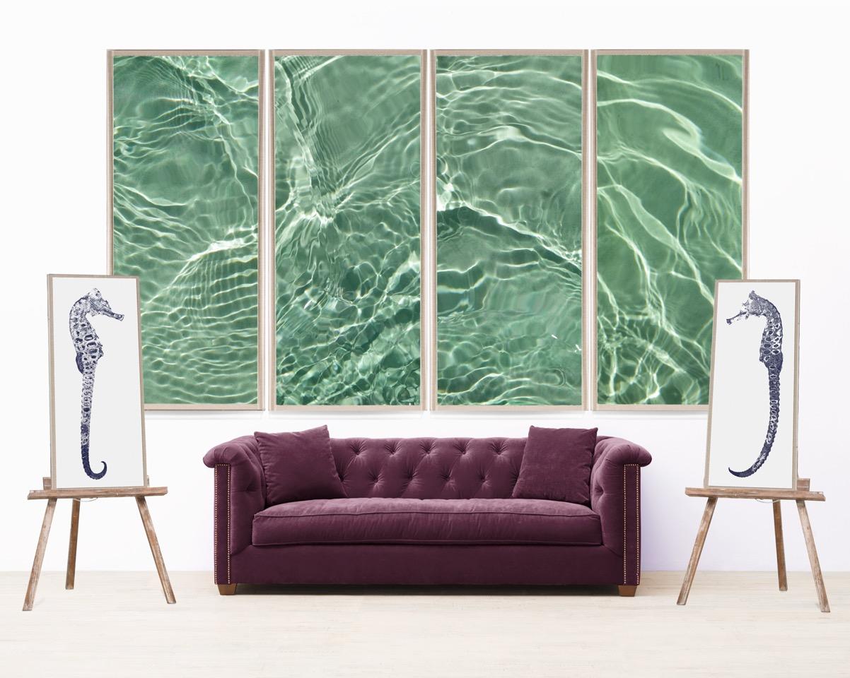 California Ripple, No. 3, giclee print, framed For Sale 1