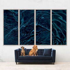 California Ripple, Series 2, No. 2, giclee print, framed