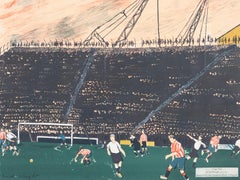 Carel Weight ARA, RBA (1908-1997) - 1962 Lithograph Poster, Cup Tie