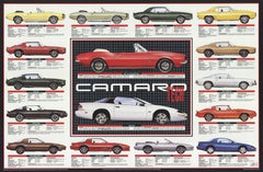 Carmen Console 'Chevy Camaro Tech Data 1967-1993' 1993- Offset Lithograph
