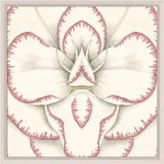 Carnations, No. 3, giclee print, framed
