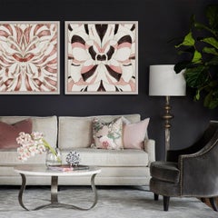 Carnations, No. 4, giclee print, framed