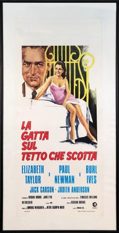 Vintage Carteller Ciriello 'The Cat on a Hot Tin Roof' 1968- Lithograph