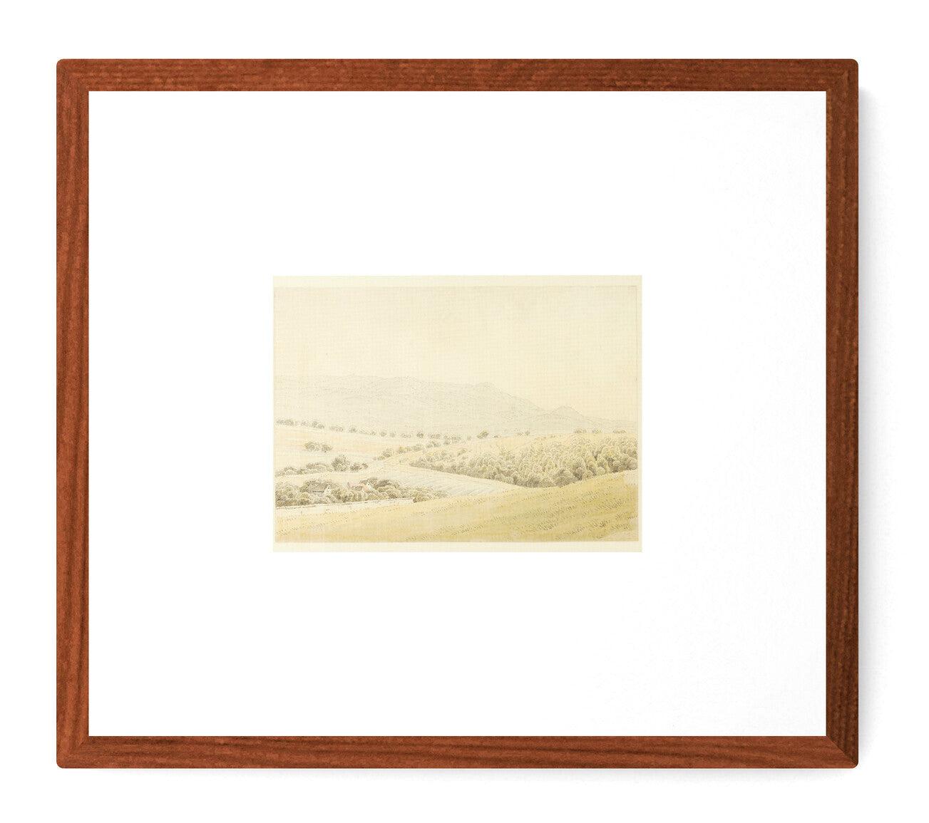 Caspar David Friedrich 'Mittelgebirgslandschaft 1828' 2018 - Print by Unknown
