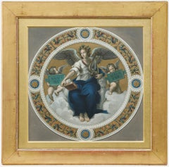 Cesare Mariannecci after Raphael - Late 19th Century Lithograph, Poetry