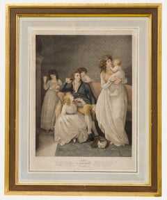 Charles Knight after Thomas Stothard - Stipple Engraving, The Landlord's Family