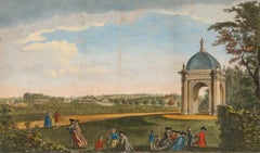 Chatelain after Bickham Jr. - Engraving, A View from the Temple of Diana