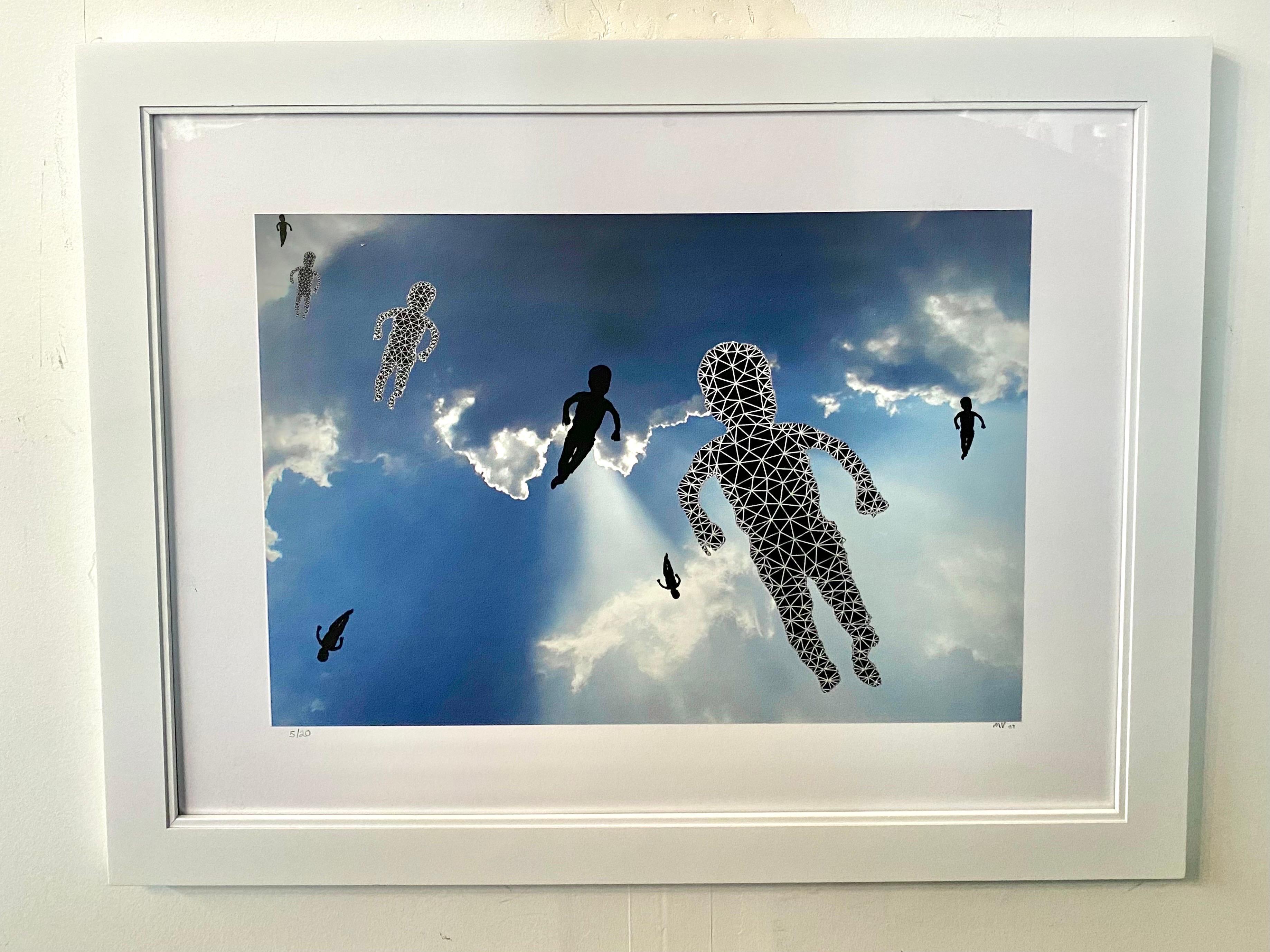Children from Heaven Digital Photography Print Signed, Numbered and Framed For Sale 1