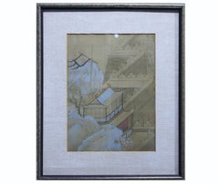 Vintage Chinese Architectural Landscape of the Great Wall