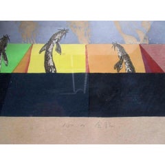 Lithographie chinoise de Wah Cheong