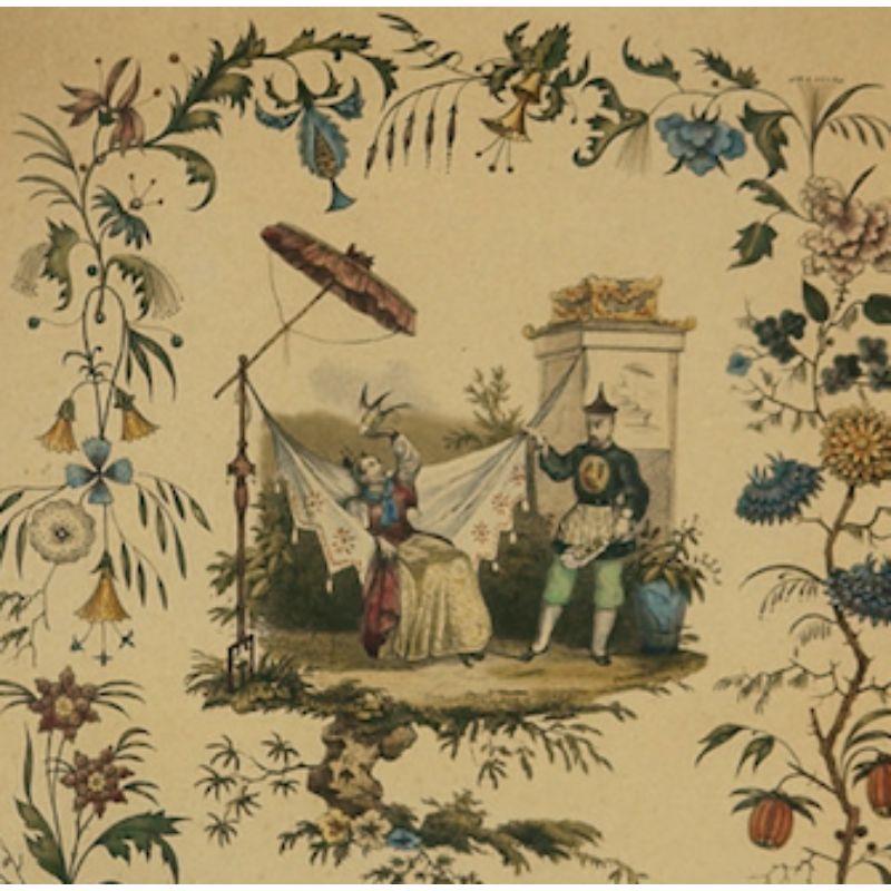 Colour-plate depicting a chinoiserie garden scene

Art Sz: 9