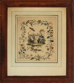 Antique "Chinoiserie Garden"