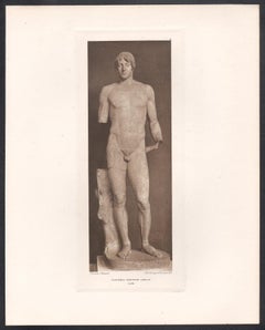 Choiseul-Gouffier Apollo, British Museum Roman Classical sculpture photogravure