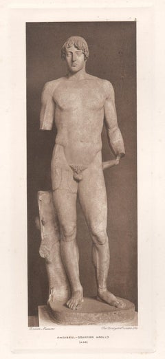 Choiseul-Gouffier Apollo, British Museum Sculpture classique romaine photogravure