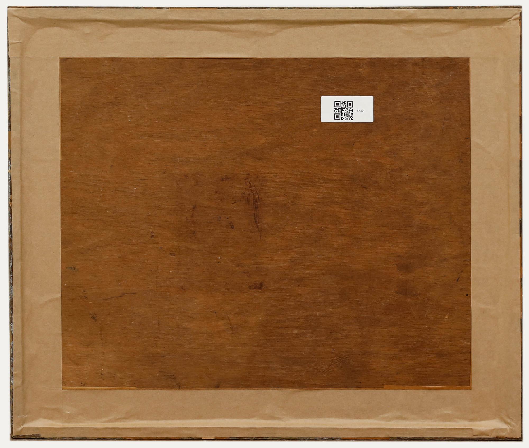 Christopher Saxton & William Kip - Gravure encadrée du 17ème siècle, Merionith - Beige Print par Unknown