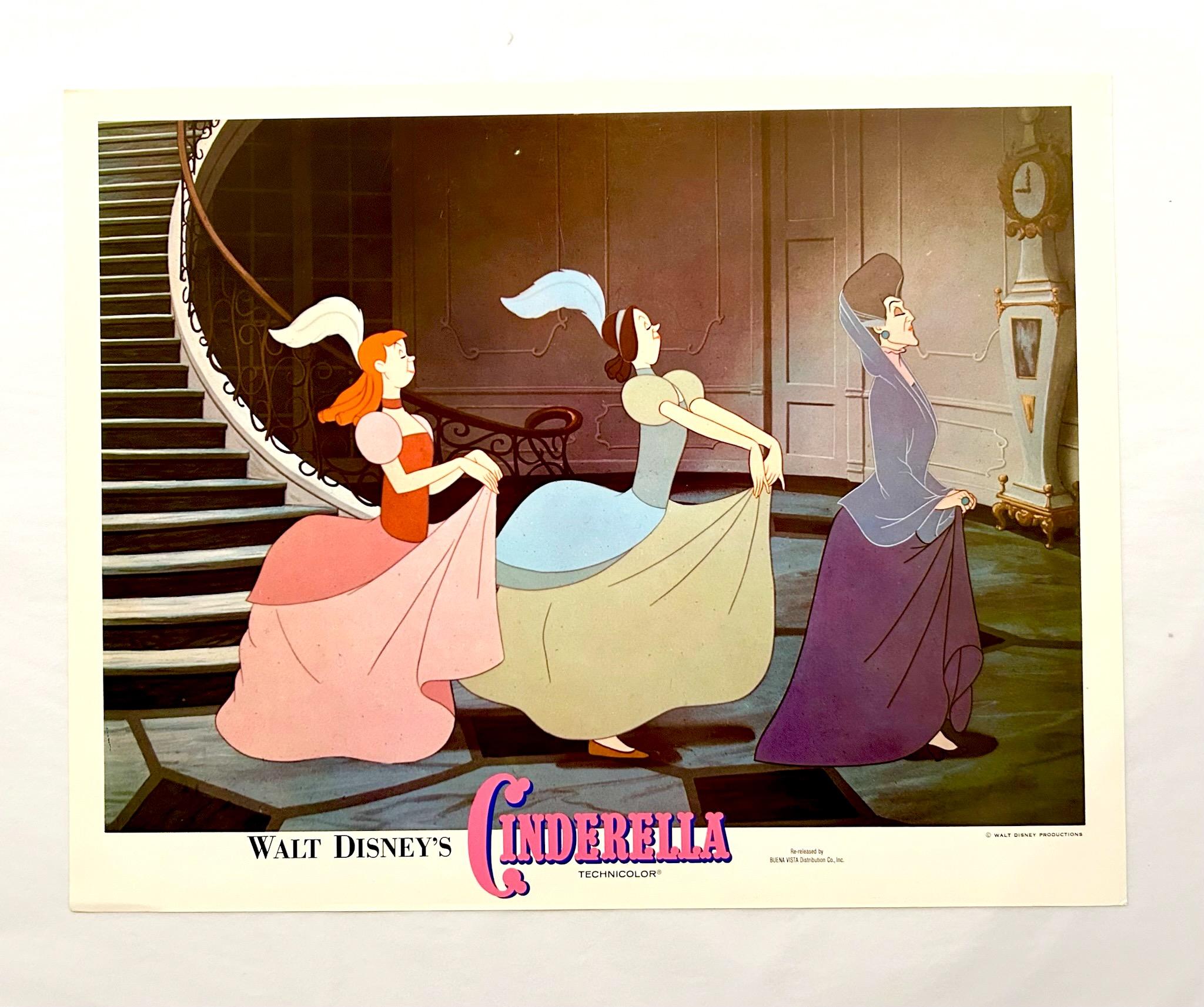 Cenicienta - Tarjeta de vestíbulo original de 1950 - Print de Unknown