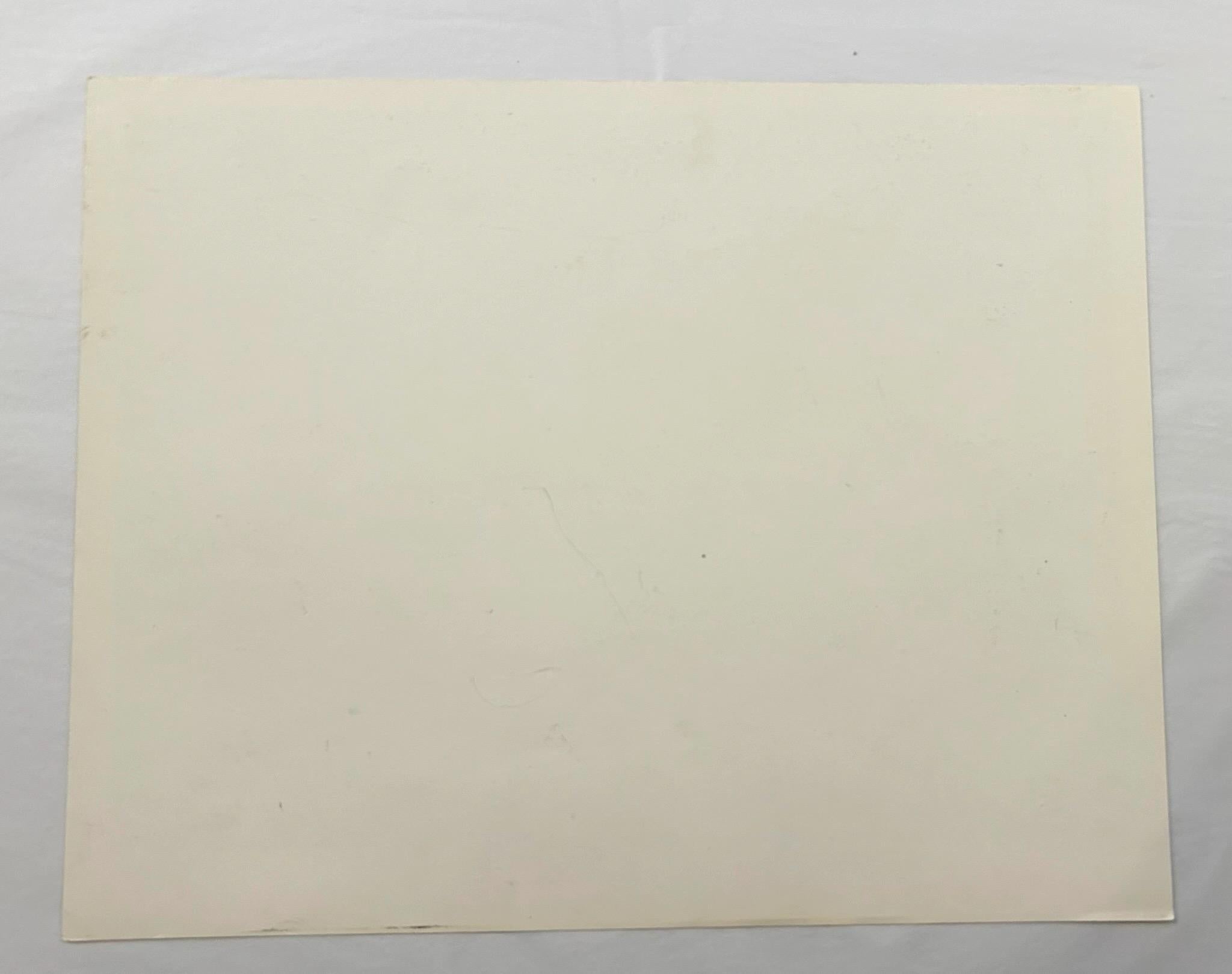 Cenicienta - Tarjeta de vestíbulo original de 1950 en venta 1