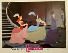 Cendrillon - Carte d'accueil originale de 1950