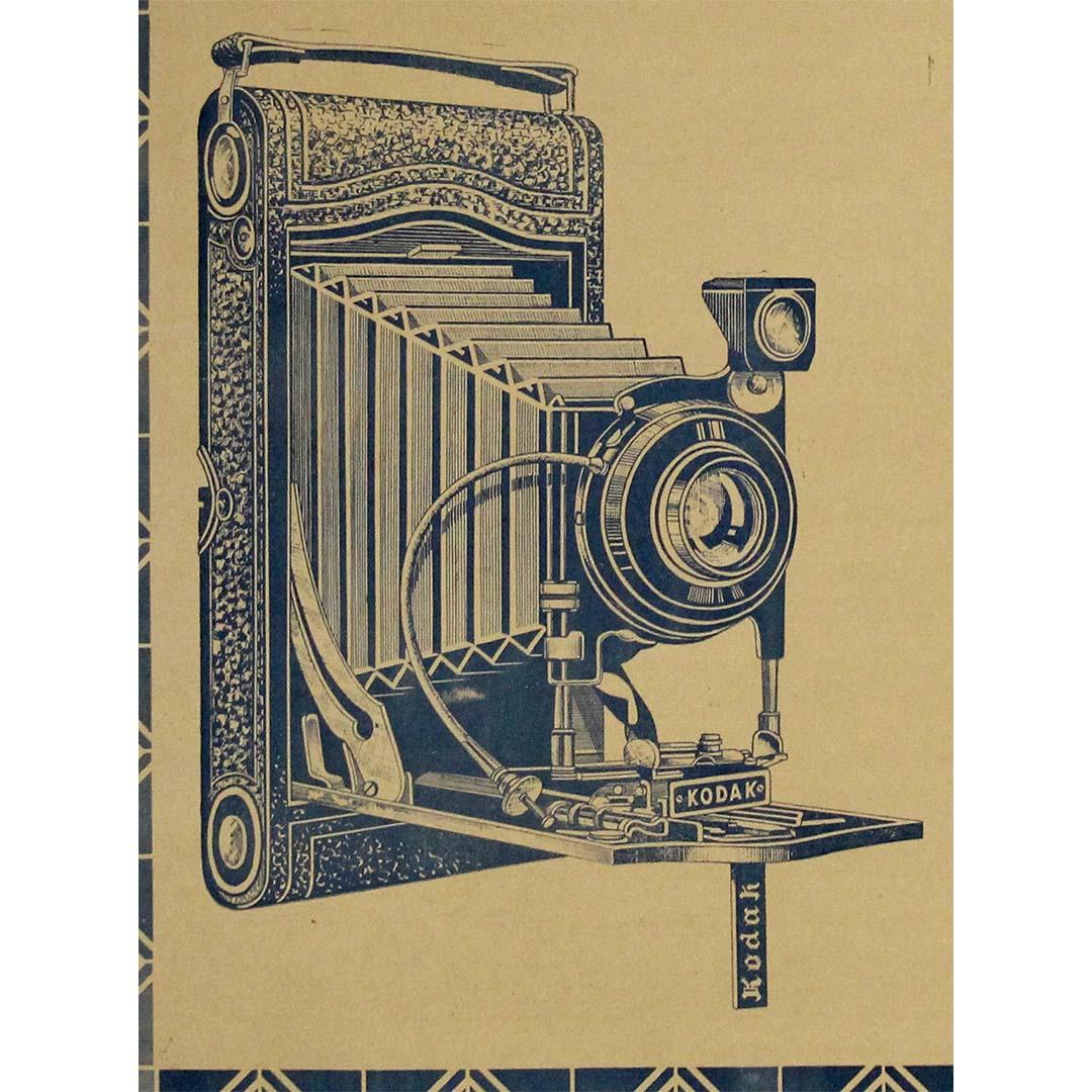 Circa 1900 original advertising poster - Photography Kodak - Zeïss - Agfa For Sale 1