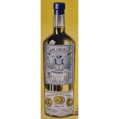 Circa 1910 Original poster to promote the coffee liqueur of Vrignaud