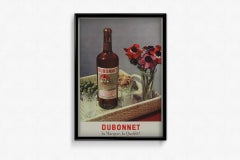 Circa 1930 original poster for Dubonnet – "La Marque, La Qualité!"