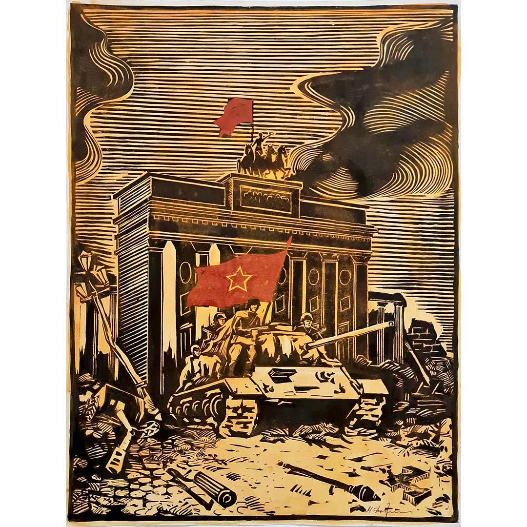 battaglia di berlino mappa