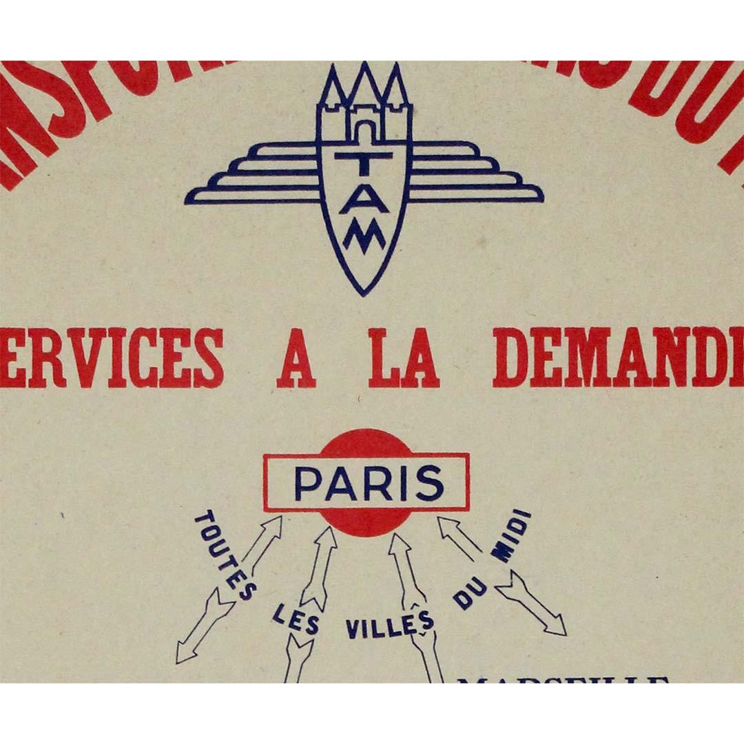 Circa 1950 original 