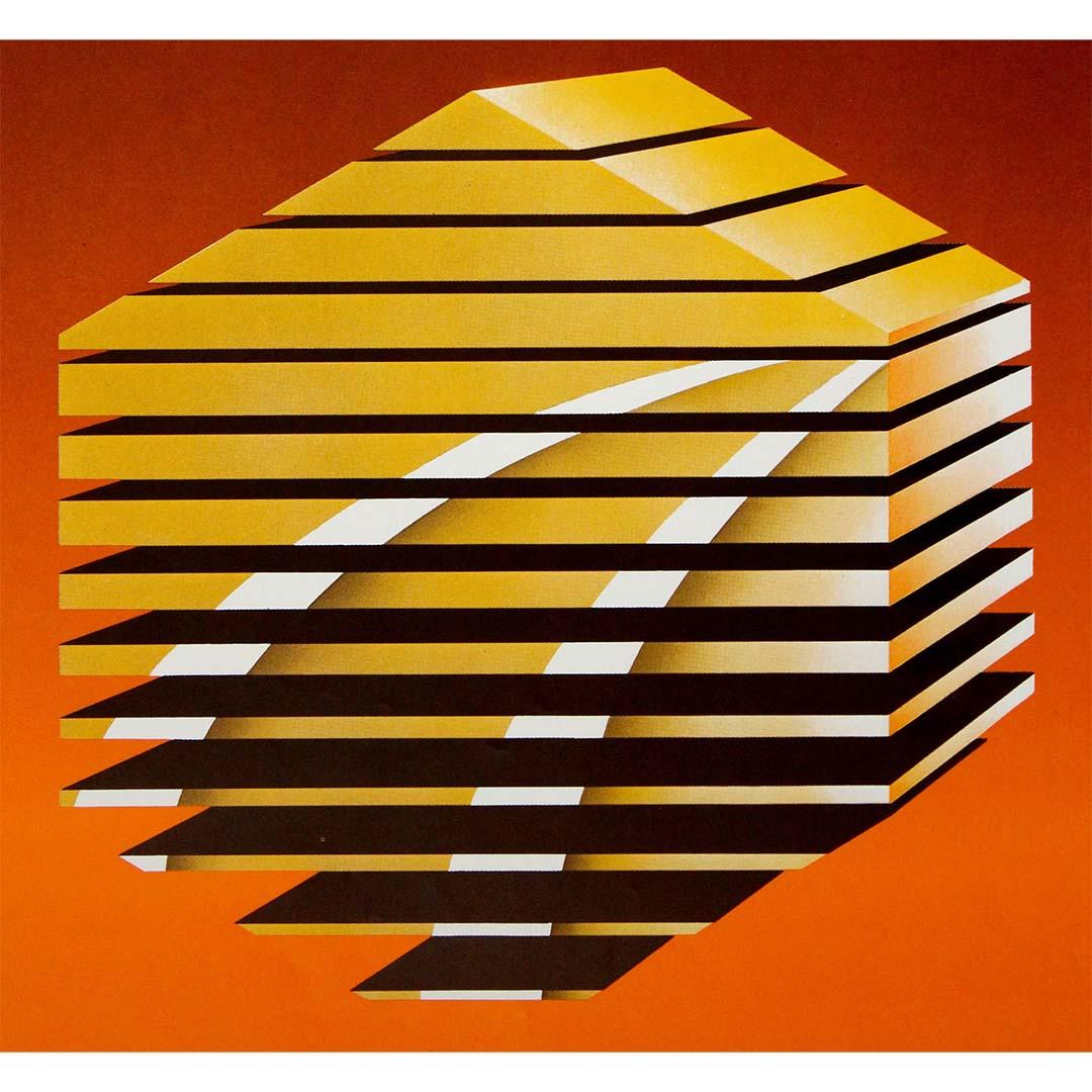 Circa 1970 Emprunt SNCF poster - French Railway en vente 1