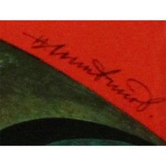 Poster pubblicitario originale di Aeroflot - compagnia aerea sovietica - del 1970 circa