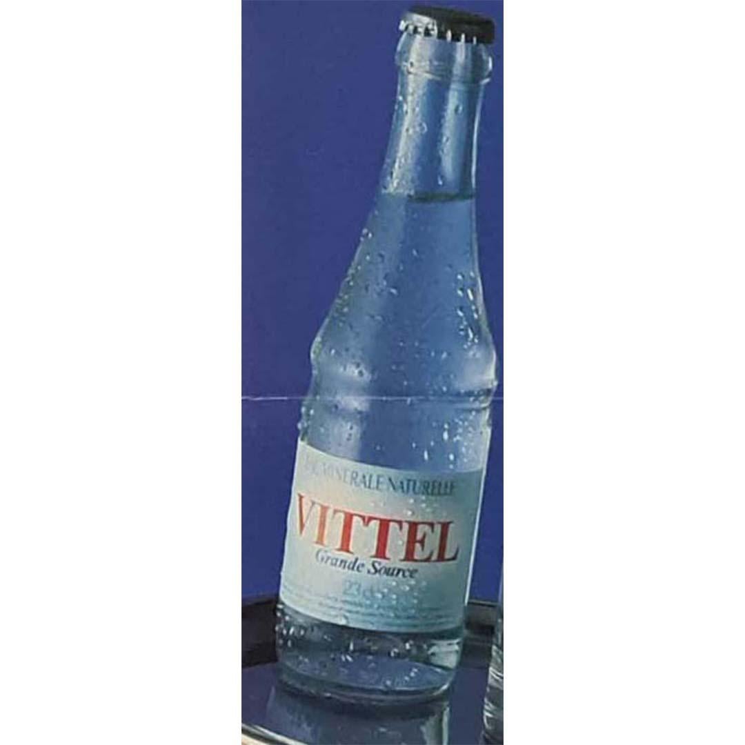Original-Werbeplakat für Vittel-Wasser – Französisches Wasser, um 1980 im Angebot 1