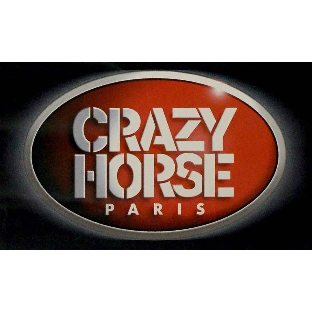 The circa 1980 poster for the Crazy Horse Paris's Nouvelle revue, titled 