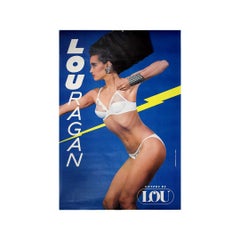 Circa 1990 advertising poster for Louragan – Chypre de Lou