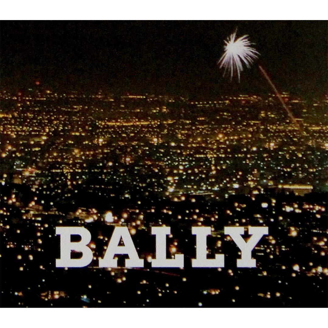 Original-Werbeplakat für Bally, ca. 1990 im Angebot 1