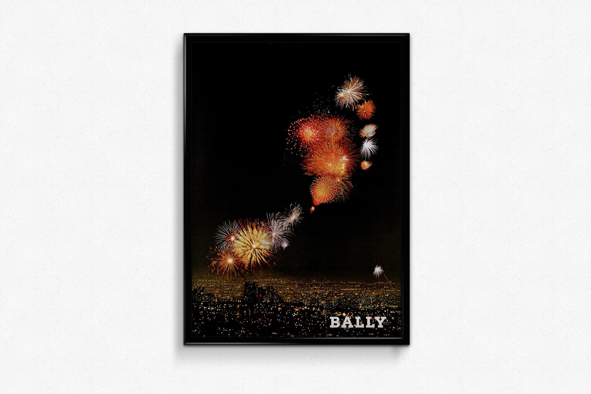 Original-Werbeplakat für Bally, ca. 1990 im Angebot 2