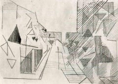 City of Future - Original Etching and Drypoint - Mid-20th Century