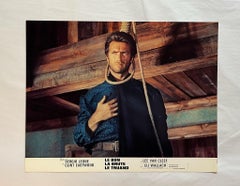 Clint Eastwood The Good The Bad The Ugly - Original 1966 French Lobby Card