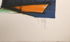 Clown, litografia moderna di V.I.I.