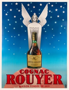 "Cognac Rouyer" Original Vintage Poster