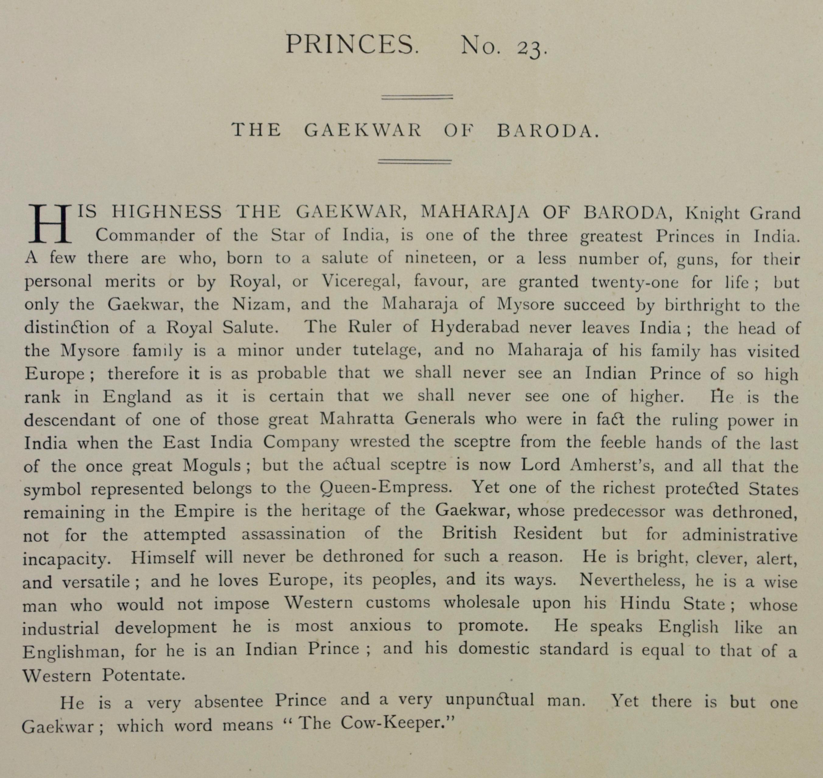 Farbige Waschtischschnitzerei der „Gaekwar des Barock“ (Prinz von Indien)   im Angebot 2