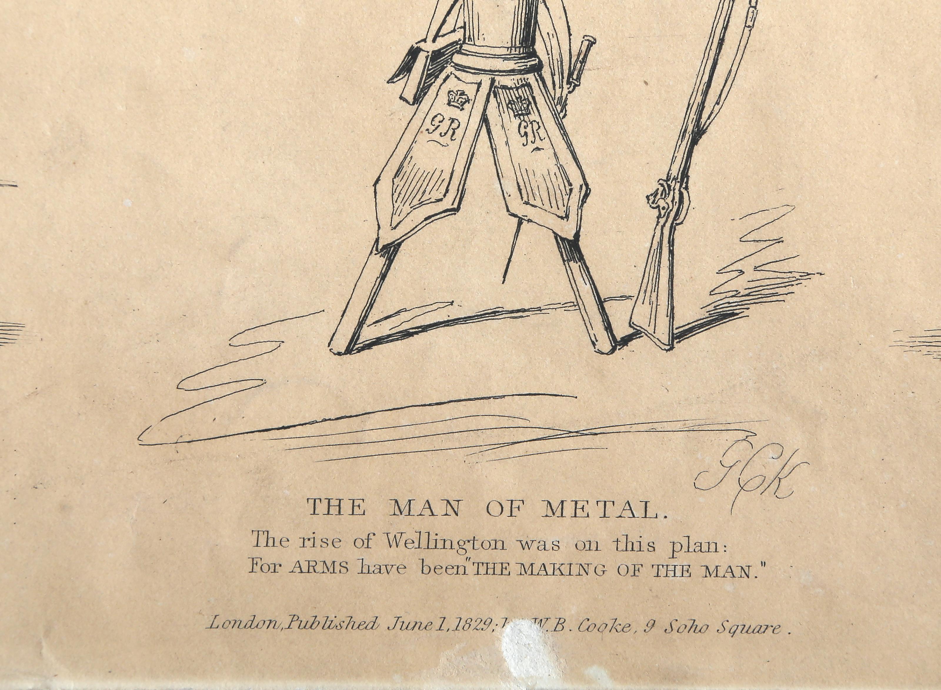Comic Composites for the Scrap Book, Surrealist Engraving of Assemblage Figures - Print by Unknown