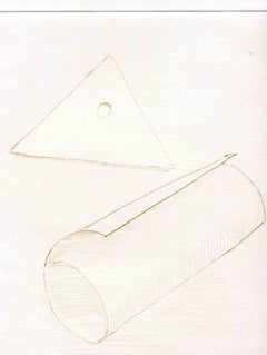 Composition - Original Etching and Drypoint - Mid-20th Century